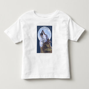 Montana -- Stor himmelCountryHowling varg Tee