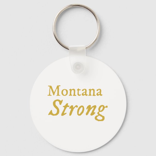 Montana Strong Nyckelring (Framsida)