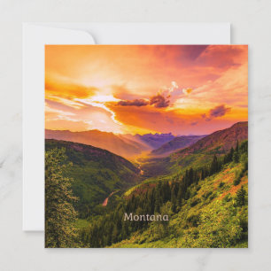 Montana Sunset Kort