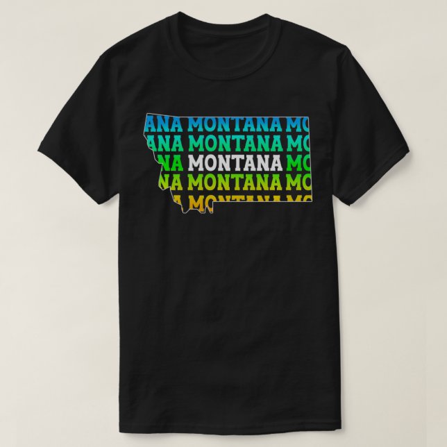Montana T Shirt (Design framsida)