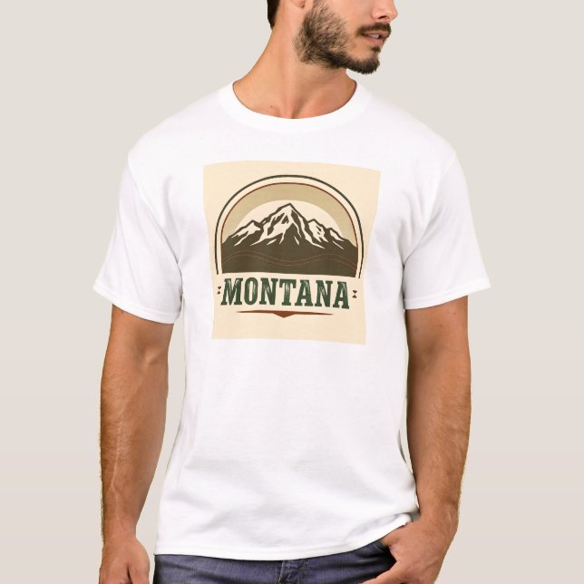 Montana T-Shirt V03 (Framsida)