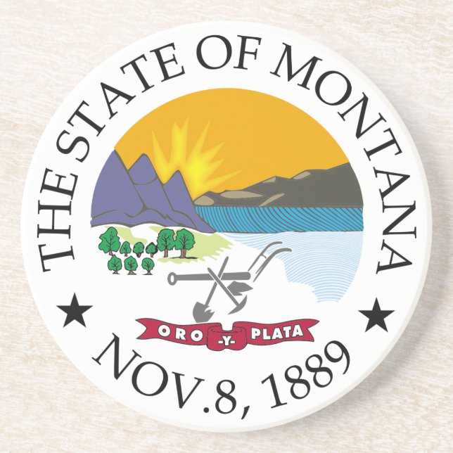 Montana-tecken Underlägg (Framsidan)