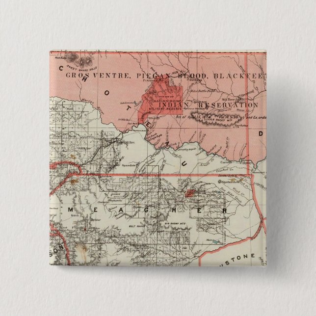 Montana Territorium Knapp (Framsida)