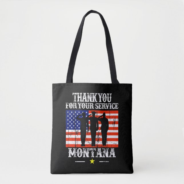 Montana Tote Bag Tygkasse (Framsida)