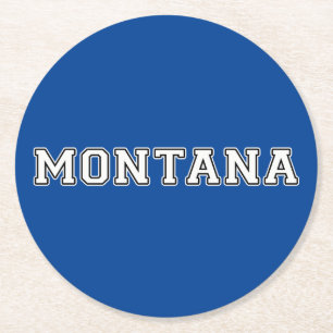 Montana Underlägg Papper Rund