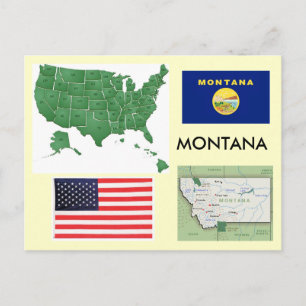 Montana, USA Vykort
