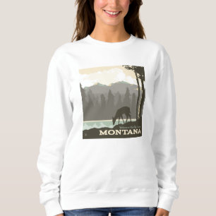 Montana Välkommen till Stora Himlar Land T Shirt