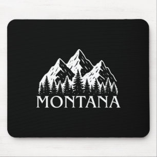 Montana vintage berg utomhus big sky country musmatta