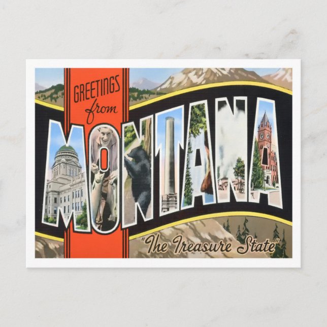 Montana Vintage Big Brev vykort (Framsida)