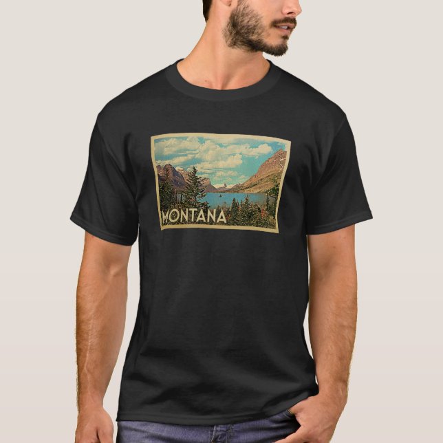 Montana Vintage resor T-shirt (Framsida)