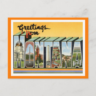 Montana Vintage resor Vykort