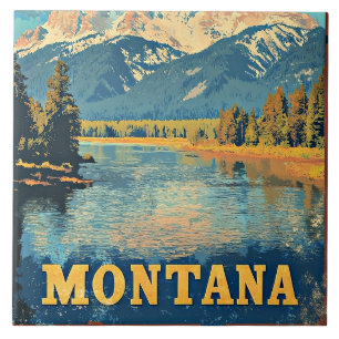 Montana Vintage Resoreraffisch Kakelplatta