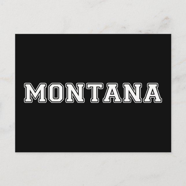 Montana Vykort (Framsida)