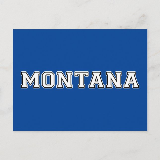 Montana Vykort (Framsida)