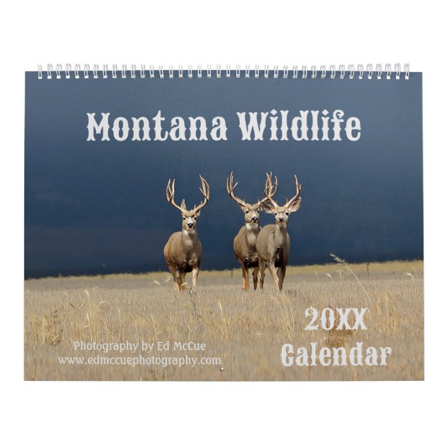 Montana Wildlife Kalender (Omslag)