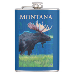 MontanaMoose vintage resoraffisch Fickplunta