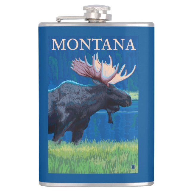 MontanaMoose vintage resoraffisch Fickplunta (Framsidan)