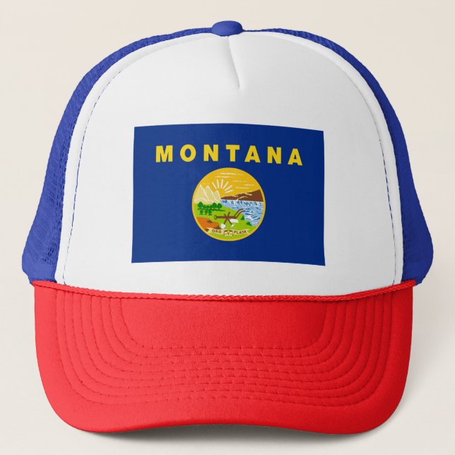 Montanas delstatsflagga keps (Framsida)