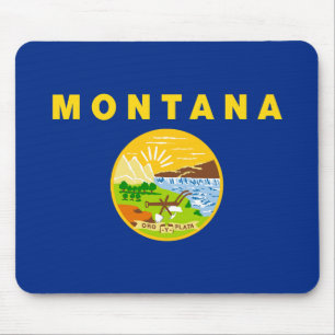 Montanas delstatsflagga musmatta