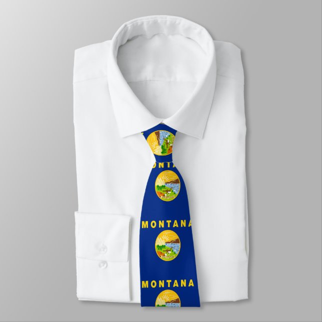 Montanas delstatsflagga slips (Bunden)