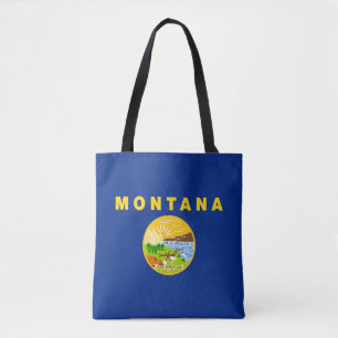 Montanas delstatsflagga tygkasse