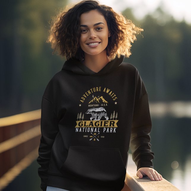 Montana's Glacier National Park Woodland Scenery T Shirt (Skapare uppladdad)