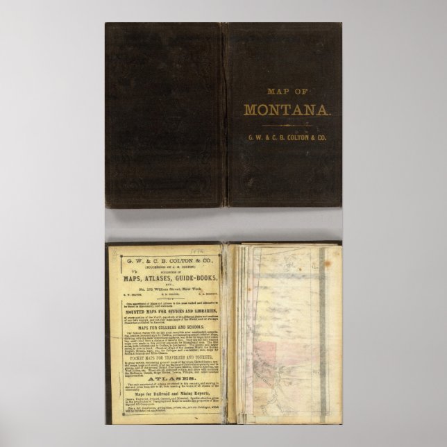 Montanas territorium poster (Framsidan)