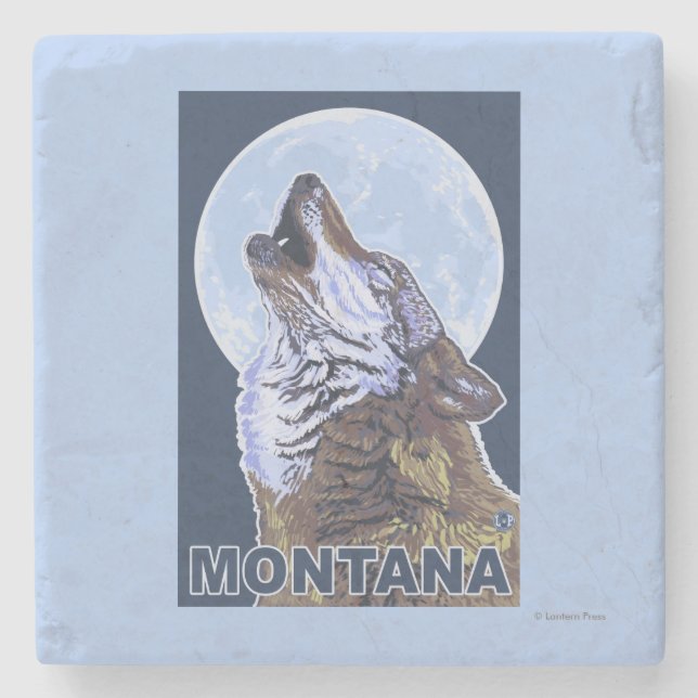 MontanaWolf tjuta Stenunderlägg (Framsidan)