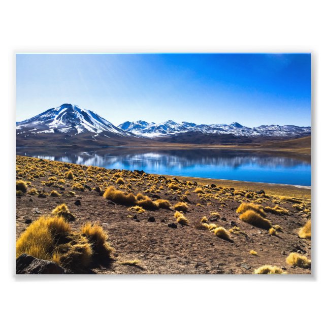 Montanha Azul Fototryck (Framsidan)