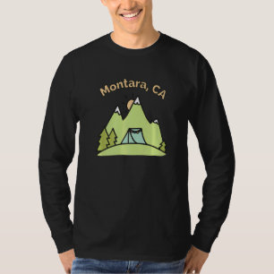 Montara Ca-bergen som höjer klimat- och utstigning T Shirt