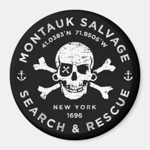 Montauk Bärga Företag magnet