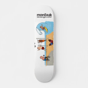 Montauk BeverageWorks Longboard däck Skateboard Bräda 19,5 Cm