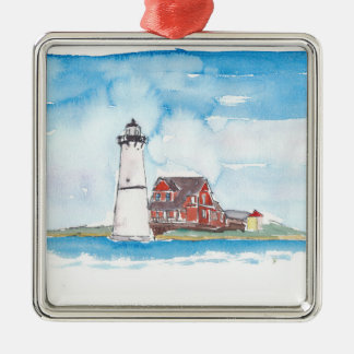 Montauk fyrLong Island Julgransprydnad Metall