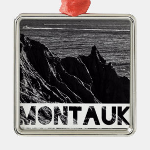 Montauk-grafik Julgransprydnad Metall