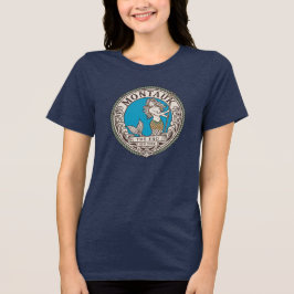 Montauk Havsfrun The End New York fiske semester T Shirt