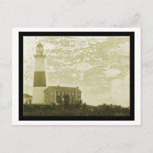Montauk Lighthouse-vykort Vykort