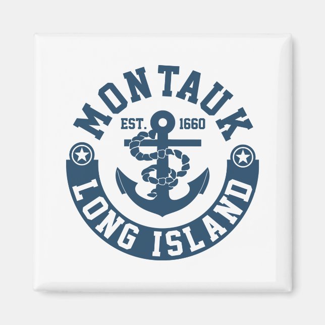 Montauk Long Island Magnet (Framsidan)