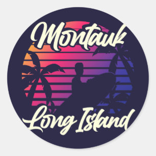 Montauk, Long Island Runt Klistermärke