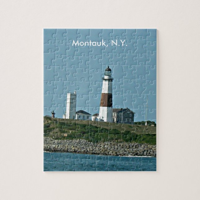 Montauk New York Pussel (Vertikal)