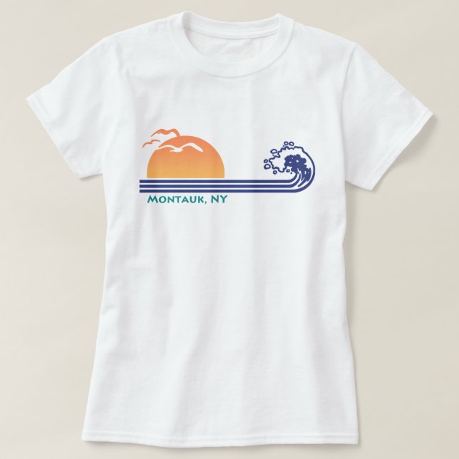 Montauk NY Tee (Design framsida)