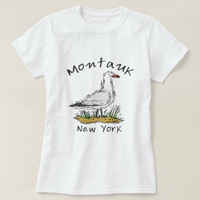 Montauk, NY Tee (Design framsida)