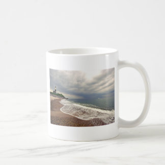 Montauk pekar fyren kaffemugg