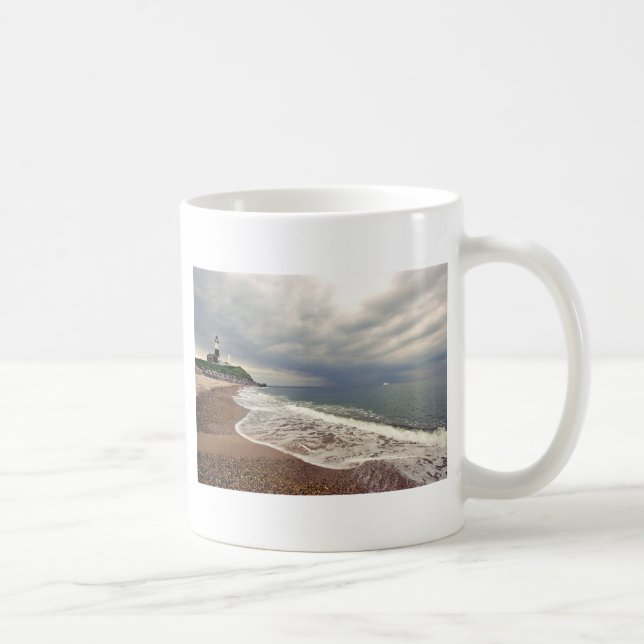 Montauk pekar fyren kaffemugg (Höger)
