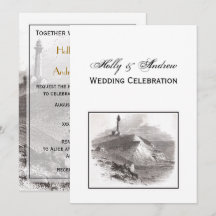 Montauk Point fyr Hamptons Bröllop