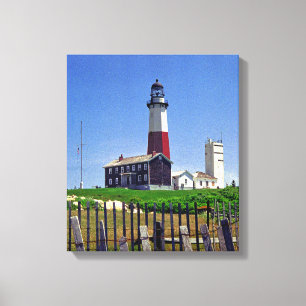 Montauk Point Lighthouse Canvastryck