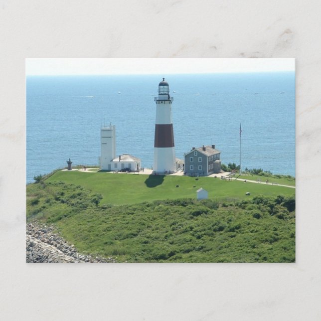 Montauk Point Lighthouse Vykort (Framsida)