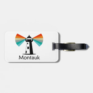 Montauk Point New York Lighthouse Rainbow Bagagebricka
