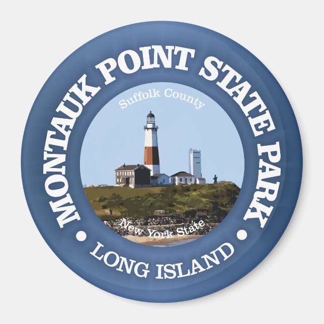 Montauk Point State Park Magnet (Framsidan)
