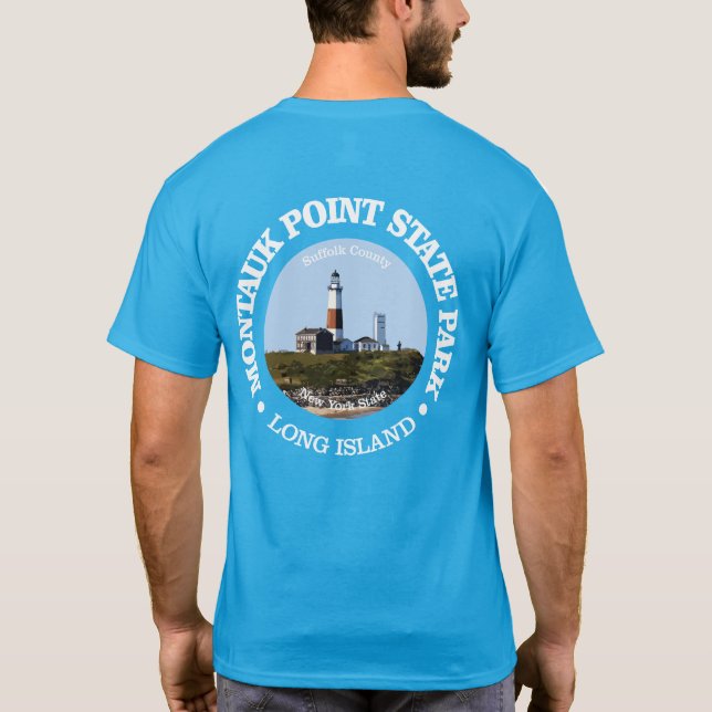 Montauk Point State Park T Shirt (Baksida)