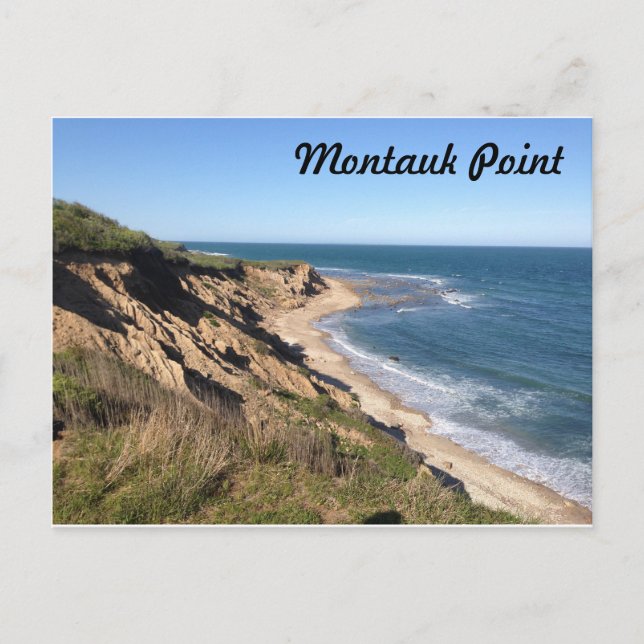 Montauk Point Vykort (Framsida)